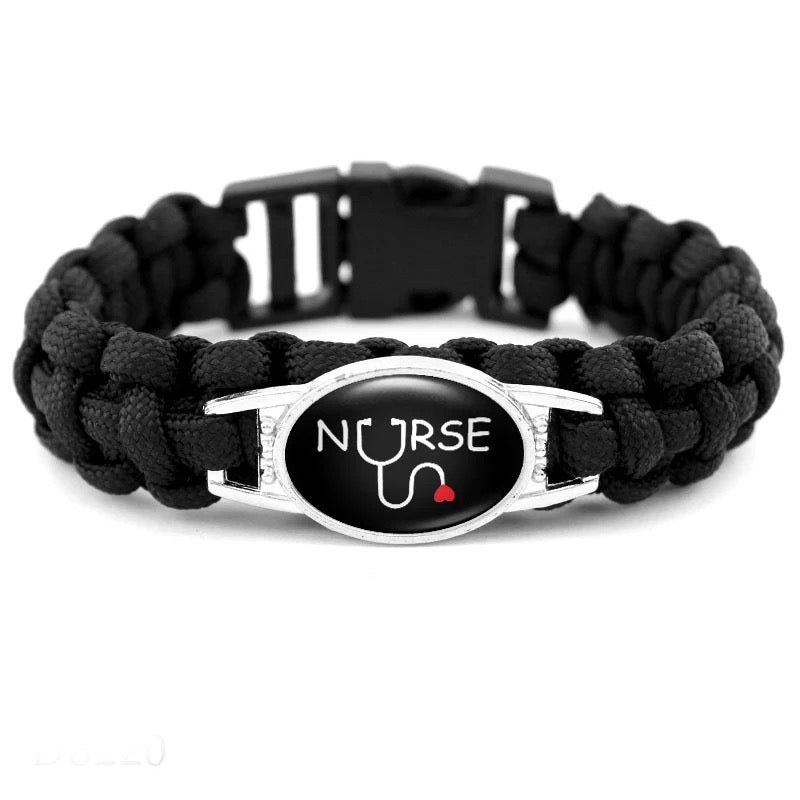 BLACK ROPE UNISEX BRACELET